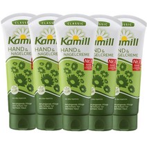 카밀핸드크림 앤 네일 클래식 100ml 5개 세트 카밀 허바신 손끝갈라짐 립밤 승무원 워시 탱글티저 핸드, 쿠팡1 아이스초코 클래식 100ml 5개, 쿠팡1 아이스초코 본상품선택