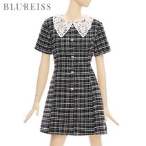 블루레이스 블루레이스 레이스카라트위드원피스_B2S1OP3581