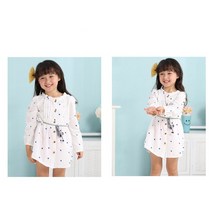 ***특가판매***쭈니샵 자수 롱 티셔츠 유아 아동 주니어 110 120 130 140 150 160