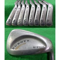 프라이스골프 테일러메이드 버너 MIDSIZE 스틸 아이언세트 플렉스R 3-9P 8아이언, 선택완료, 단일 제품