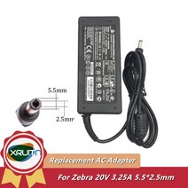 Zebra GK888T LP2844 TLP2844-Z GC420 GC420T GC420d LP2722 프린터 전원 공급 장치 용 20V 65W AC DC 어댑터 충전기, 01 미국