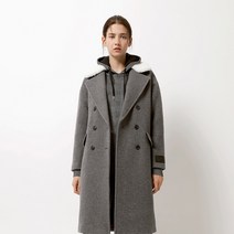 타미힐피거 울 블렌드 테디 카라 코트 (T22B7WCT070WT1PJA)