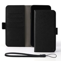 어썸디자인 오블리크 가죽 지갑 다이어리 케이스