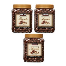 커클랜드 시그니춰 밀크초콜릿 아몬드, 1.36kg x 3개, 1.36kg, 3개