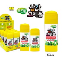 조은풀 삼각고체풀 25g 1갑 12입 / 삼각딱풀, 단품