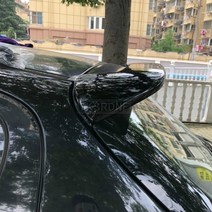 스팅어 스포일러 에어로파츠 자동차 스타일링 abs 플라스틱 도색되지 않은 프라이머 리어, 글로시 블랙