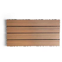 베란다 발판 출입문 깔판 조립 마루 세탁실 매트 현관, D컬러 (30x60x2.3cm) -1개