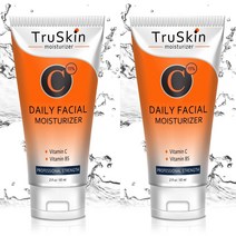 트루스킨 비타민 C & B5 수분 크림 2oz(60ml) 2팩 Tru Skin Daily Moisturizer, 1개