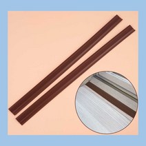 단차해소기 문턱받침 안전 도어턱받침 브라운 실내경사 2P