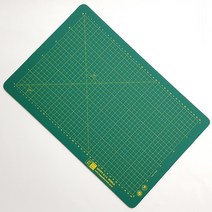 행복한다이세상 홈패션 미싱 재봉틀 수예 자수 퀼트 부자재 모음1., K-07. 커팅매트 45 x 30Cm 녹색