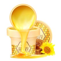 SUREYOULiKE MILK HAND WAX 레콤 밀크 허니 핸드 왁스 120g 보습 촉촉 수막 핸드 크림 스킨 케어 우유 꿀 핸드 팩, 1개