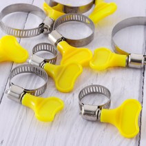 클램프레버 5pcs 스테인레스 스틸 핸들 호스 t 볼트 원형 공기 물 파이프, 25-38mm-type1, 07 25-38mm-Type1