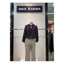 [막스카라] W몰 도트 블라우스 M01MWB018ME