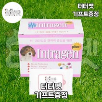 터터펫 인트라젠 플러스 30P 터터펫기프트 증정 강아지 영양제 애견 고양이 소동물 장 건강 면역력 유산균 분말
