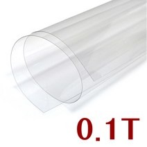 PET필름 투명필름지 아스테이지 비접착 0.025T/0.038T/0.05T/0.075T/0.1T/0.125T/0.188T/0.25T 광학용 양면우레탄코팅, 투명필름 0.1T 1435mmx10M