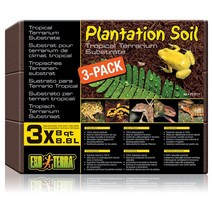 엑소테라 플랜테이션 소일 8.8L (3pack)/테라리움바닥