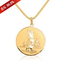 골드모아 순금 목걸이 15g 24K [골프시상] 홀인원 싱글 이글 우승