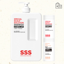 트리플에스 대용량 약산성 탈모샴푸 모든두피용 1350mlx1개, 실크 트리트먼트1350ml+(5mlx10개)