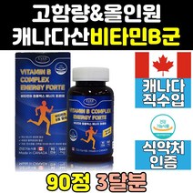 비타민 B 티아민 피리독신 판토텐산 비군 컴플렉스 고함량 메가도스 리보플라빈 b군 직구 b2 복합체 캐나다 고용량 b12 고농축 100 b b6 b5 b1 12 b9 영양제 종합