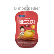 베베쿡 처음먹는 배도라지 어린이 음료 80ml, 국산 배도라지 홍삼, 200개