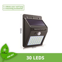 야외태양광정원등 야외태양광정원등엘이디 100구 LED 리모컨 dropshipping vip link led 태양 광 야외 태양 광 램프 pir 모션 센서 태양 광 발전 햇빛, 30개의 LED, 5개