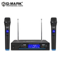 강의용무선마이크 무선기가폰 강의용마이크 무선 마이크 g-mark g210v 2 mic