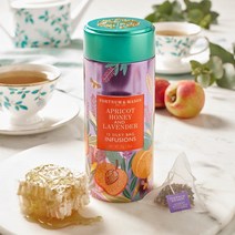 영국배송 Fortnum n Mason 포트넘앤메이슨 살구 허니 라벤더 인퓨전틴 30g, 15개입, 1개