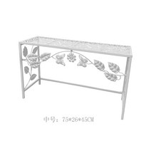 철제 다육이 진열대 화분 받침대 거치대 베란다 카페, MJ018 버터플라이 미디엄 올드 화이트