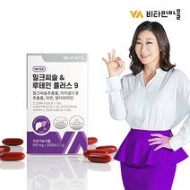 비타민마을 와이즈 밀크씨슬 루테인 플러스 9중기능성 1박스 1개월분, 1세트, 단품