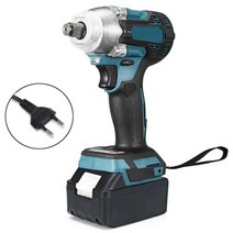18V 무선 충전식 드릴 렌치 드라이버, 렌치+드라이버, 배터리2개