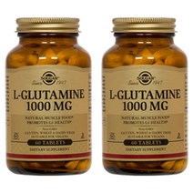 솔가 L-글루타민 1000mg 타블렛 글루텐 프리 비건, 60개입, 2개