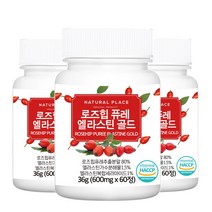 로즈힙 퓨레 엘라스틴 프리미엄 60정 1개, 3개