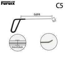 핫 로드 손 도구 덴트 수리 키트 페인트 없는 덴트 제거 풀러 세트 자동차 우박 손상, 자주색