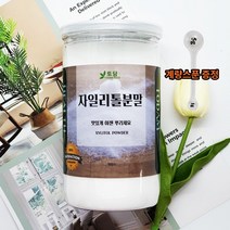 핀란드 자일리톨 가루 에리스리톨 설탕 대체 대신 에리스테롤 스테비아 대체당 스테피아 600g/밀폐용기, 600g, 1통