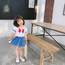 PigPug 여자 치마 물 군인 월간 공주 스커트 드레스 여름 새로운 대외 무역 어린이 착용 3-8 세