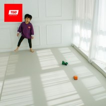 티지오 층간소음 방지 매트, 다크월넛