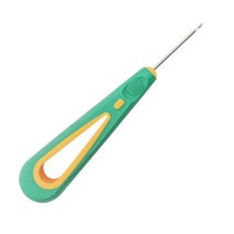 후크식 송곳 diy 공예용 패브릭 패턴지 가죽 수선 도구 구두 신발 가방 바느질 작업용 훅형