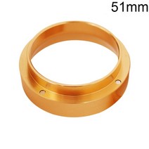 수제 커피 에스프레소 템퍼 도징링 포터필터 교체링, 51mm 골드 링