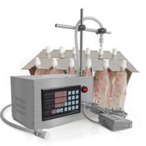 즙 포장기 충진기 한약 건강원 파우치 비닐 밀봉기, 4L 고온 내열 세트