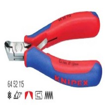 상세설명참조 KNIPEX 독일 정밀 컷팅 전자니퍼 64-52-115 크니픽스, 1개, 1개
