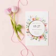 보자기카드 청첩장 BNIEL317, 90매