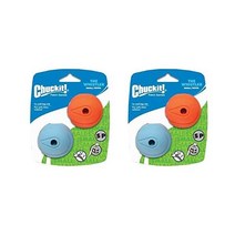 Chuckit 910921 Canine Hardware 휘슬러 볼 스몰 4팩