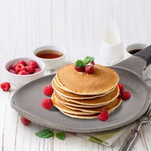 네오플램 홈 브런치 크레페팬 26cm, 웜그레이