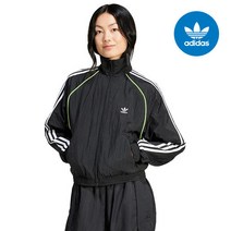 [매장정품] 아디다스 ADIDAS 여성용 오리지널 스포티한 나일론 트랙자켓 [IT9689]