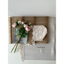 코코보넷 모자 봄 백일 돌 6개월 촬영룩 블룸비 북유럽아기옷