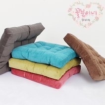 란몰 두꺼운 사각 대형 방석 60x60 큰방석 의자 사무실 애견 애묘 식당 카페 쇼파 키높이 등받이 솜일체형 세탁가능방석