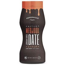 영국 Pepperwood Organics Medjool Date Syrup 페퍼우드 올가닉 메드줄 데이트 대추 시럽 350g 3팩