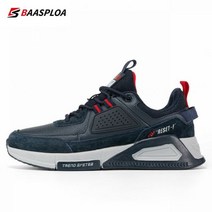 러닝화 Baasploa-남성 캐주얼 방수 화 패션 가죽 스케이트보드 신발 미끄럼 방지 내마모성 남성 스포츠 년 신상품