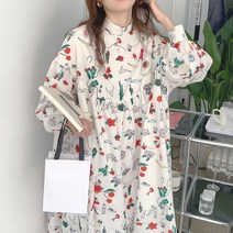 여성 드라마 연예인 갯마을 원피스 여학생 카라 오버핏 신민아원피스
