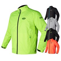 아라이 라이더런 바람막이 방풍 생활방수 바이크 오토바이 자켓, 네이비/그레이자수